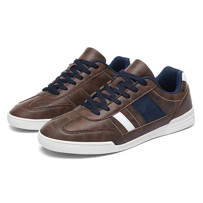 Zapatillas Casuales de Hombre con Puntera Ancha y Suela TPR de Perfil Bajo
